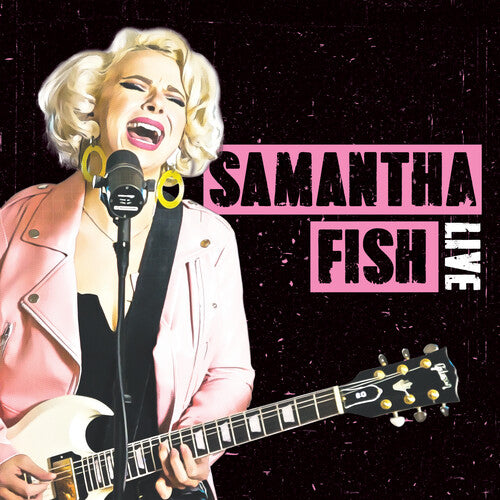 Samantha Fish - Live (Colored Vinyl, Pink & White Splatter) ((Vinyl))