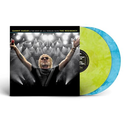 Sammy Hagar - Sammy Hagar & The Best Of All Worlds Band - The Residency [Amplified Lime/Reverb Blue 2 LP] ((Vinyl))