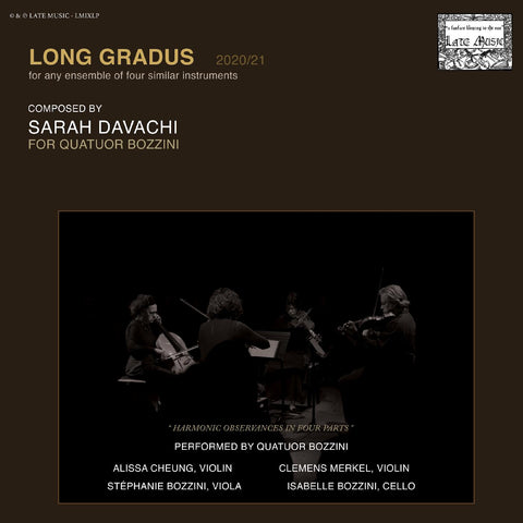 Sarah Davachi - Long Gradus (DELUXE EDITION) ((CD))