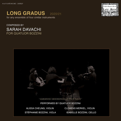 Sarah Davachi - Long Gradus ((CD))