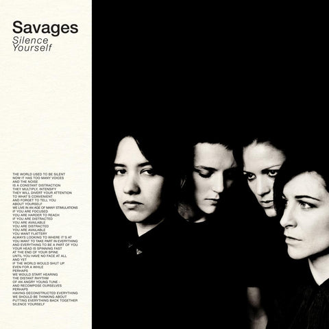 Savages - Silence Yourself ((CD))