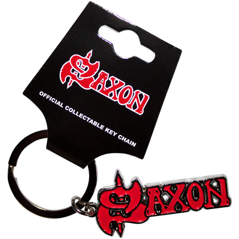 Saxon - Red Logo (())