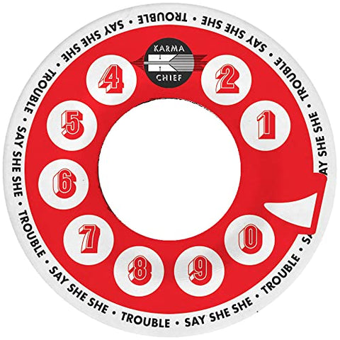 SAY SHE SHE - TROUBLE / IN MY HEAD - OPAQUE RED ((Vinyl))