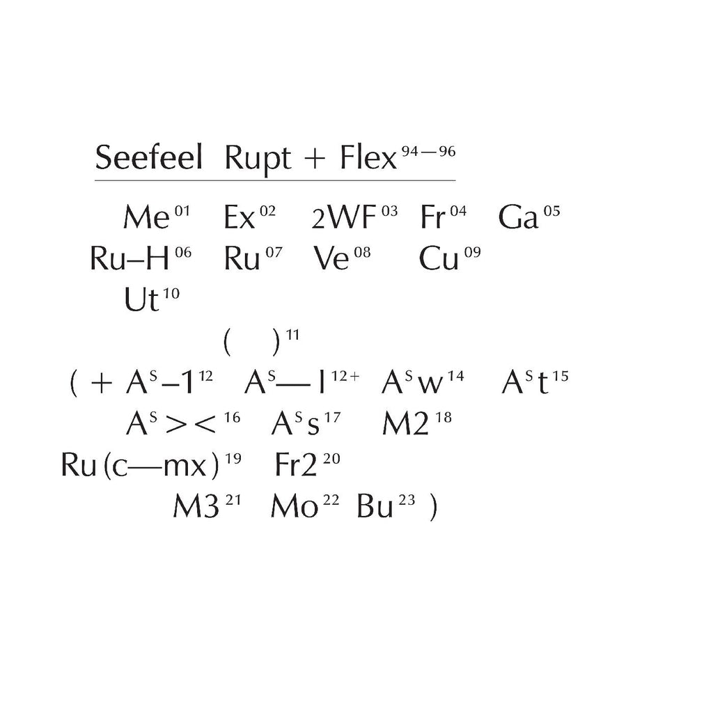 Seefeel - Rupt & Flex (1994 - 96) ((CD))