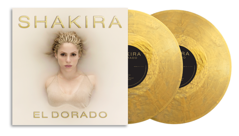 Shakira - El Dorado (Metallic Gold Colored Vinyl, Sticker, 45 RPM, Gatefold LP Jacket) (2 Lp's) ((Vinyl))