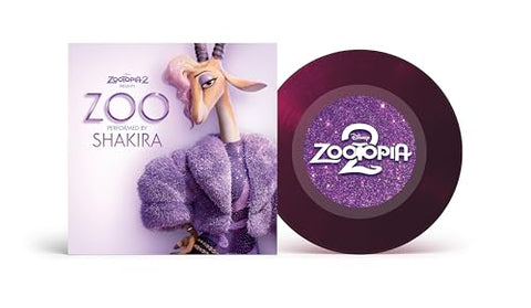 Shakira - Zoo (From Zootopia 2) [Purple Translucent Glitter 7" Single] ((Vinyl))