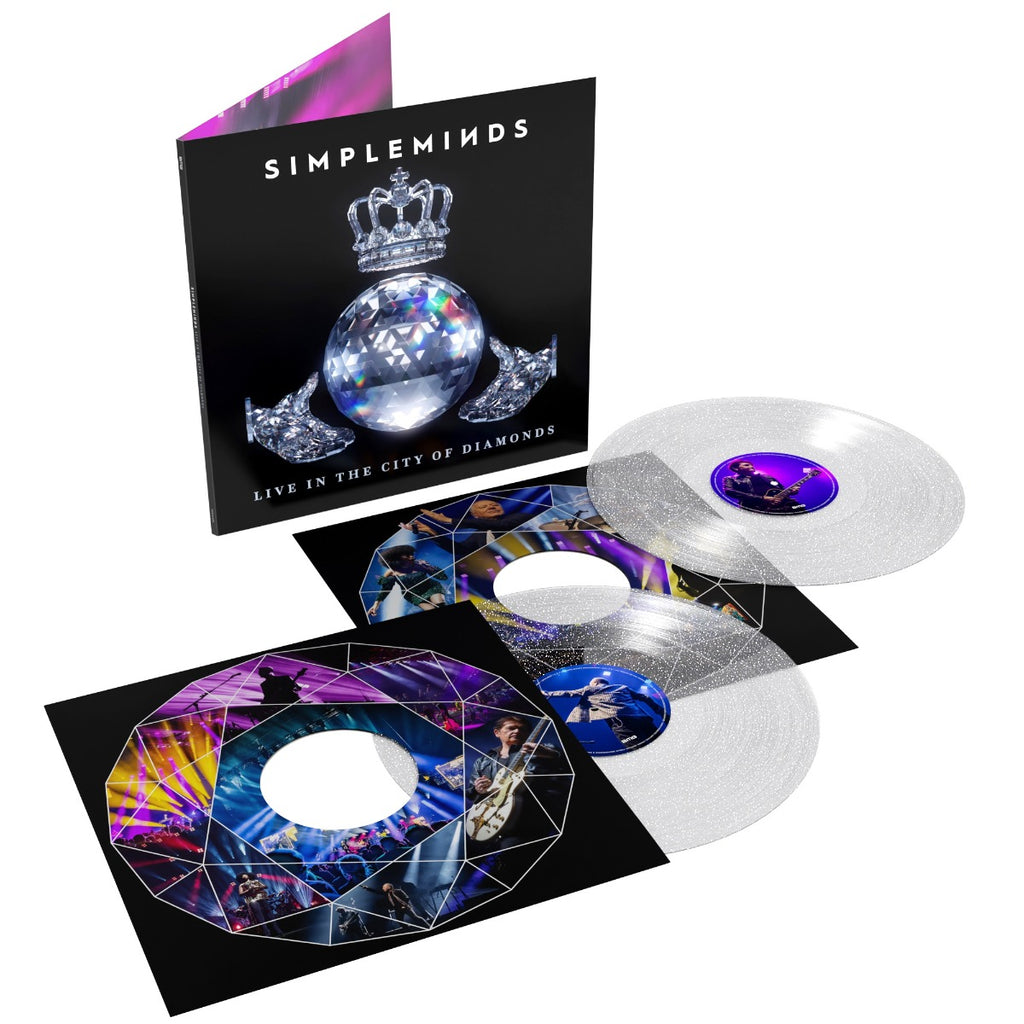 Simple Minds - Live In The City Of Diamonds (Indie Exclusive, Limited Edition, Gatefold LP Jacket, Diamond Luxe Packaging) (2 Lp's) ((Vinyl))
