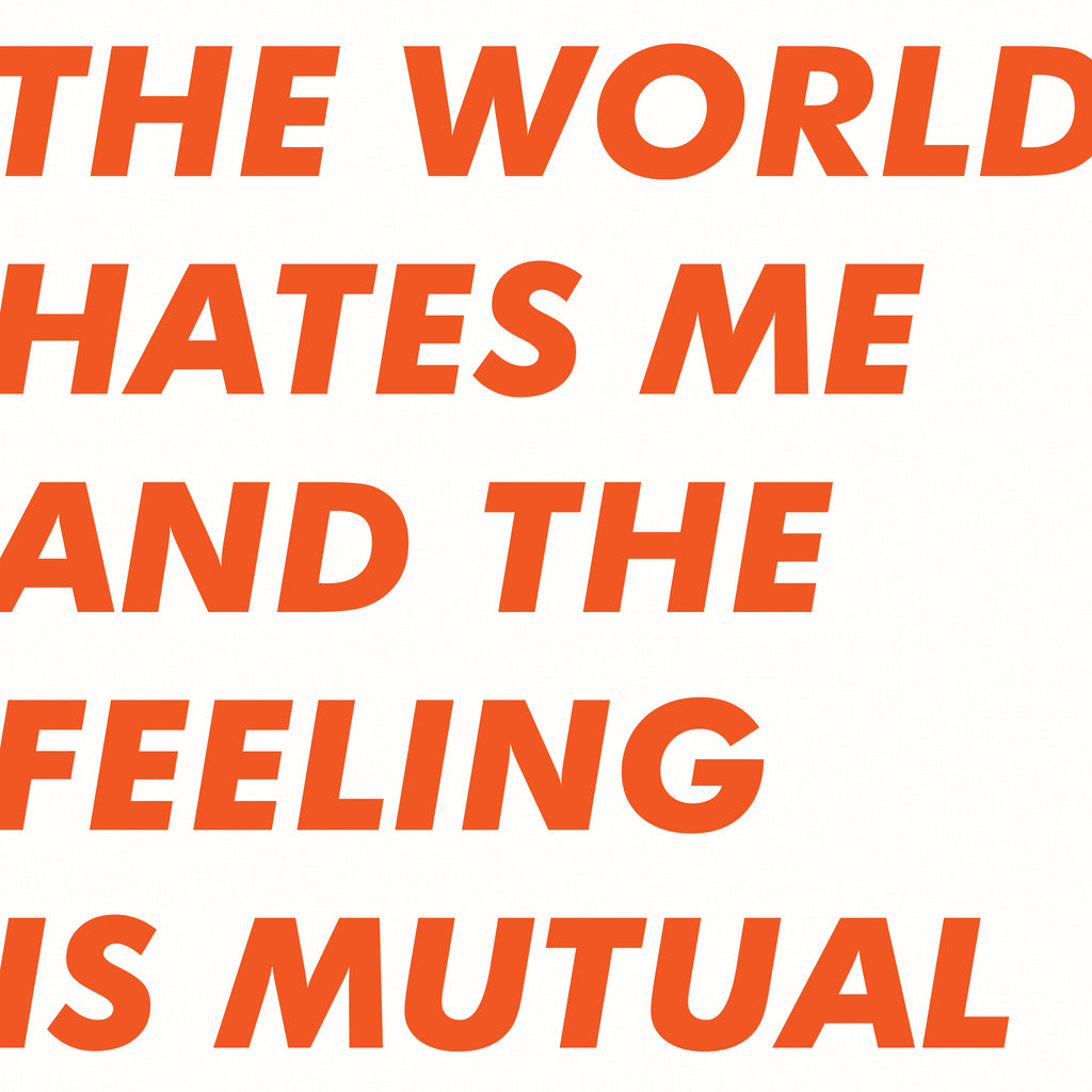Six By Seven - The World Hates Me And The Feeling Is Mutual (ORANGE VINYL) ((Vinyl))