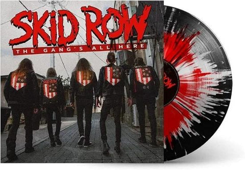 Skid Row - The Gang's All Here (Indie Exclusive, Limited Edition, Black, Red, White Splatter) ((Vinyl))