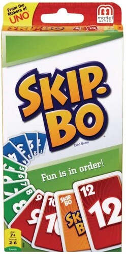 Skip-Bo - Mattel Games - Skip-Bo (Card Game, Table Top Game, Toy) ((Game))
