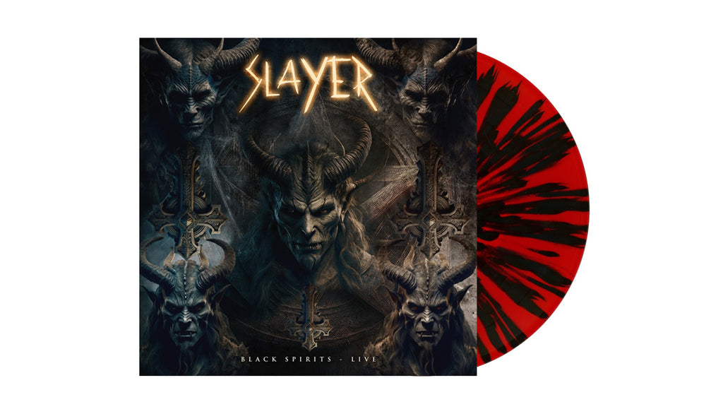 SLAYER - Black Spirits - Live (Red W/ Black Splatter Vinyl) ((Vinyl))