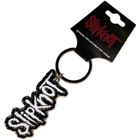 Slipknot - White Logo Black Border (())