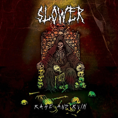 SLOWER - Rage And Ruin (Orange Vinyl) ((Vinyl))