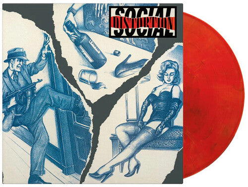 Social Distortion - Social Distortion (Limited 180G) [Translucent Red, Black & White Marble Vinyl] [Import] ((Vinyl))