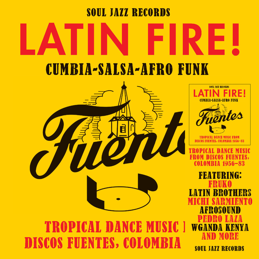 Soul Jazz Records Presents - Colombia 1956-83 Latin Fire! Cumbia–Salsa–Afro-Funk: Tropical Dance Music From Discos Fuentes ((CD))