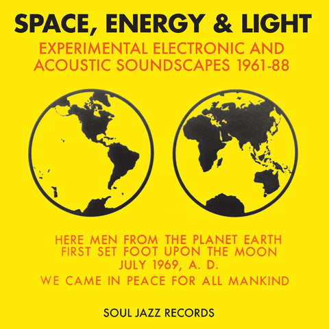 Soul Jazz Records Presents - Space, Energy & Light: Experimental Electronic And Acoustic Soundscapes 1961-88 (YELLOW CD) ((CD))