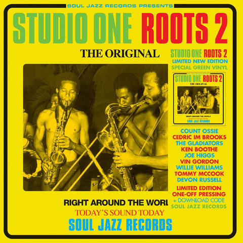 Soul Jazz Records Presents - STUDIO ONE ROOTS 2 (TRANSPARENT GREEN VINYL) ((Vinyl))