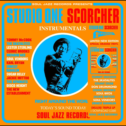Soul Jazz Records Presents - STUDIO ONE SCORCHER (TRANSPARENT ORANGE VINYL) ((Vinyl))