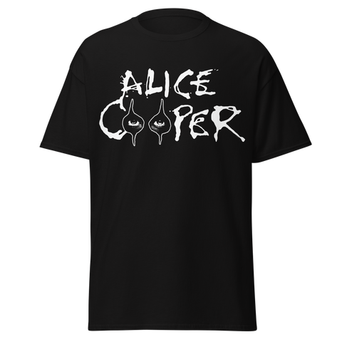 Stakes - Alice Cooper Big Eyes Jumbo Print T-Shirt (()) Black