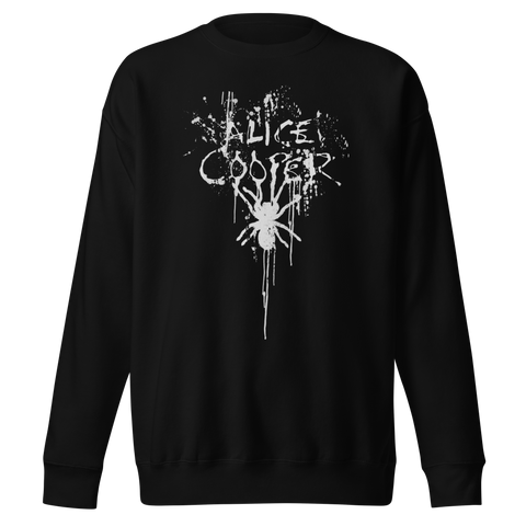 Stakes - Alice Cooper Spider Drip Jumbo Print Sweatshirt (())