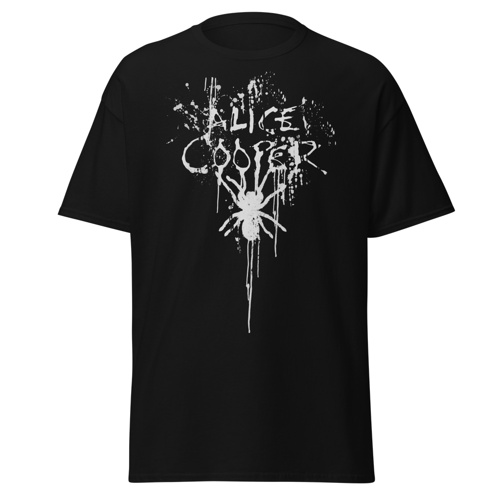 Stakes - Alice Cooper Spider Drip Jumbo Print T-Shirt (())