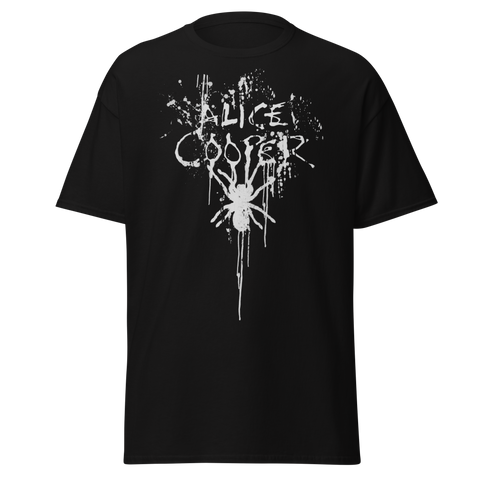 Stakes - Alice Cooper Spider Drip Jumbo Print T-Shirt (())