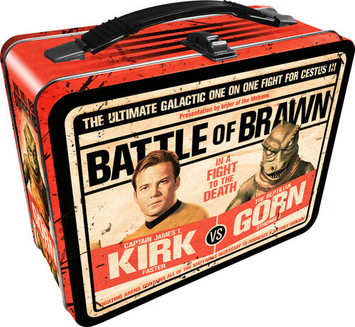 - Star Trek Kirk vs Gorn Gen 2 Fun Box (Large Item, Tote / Messenger Bag, Tin Case) ((Lunchbox))