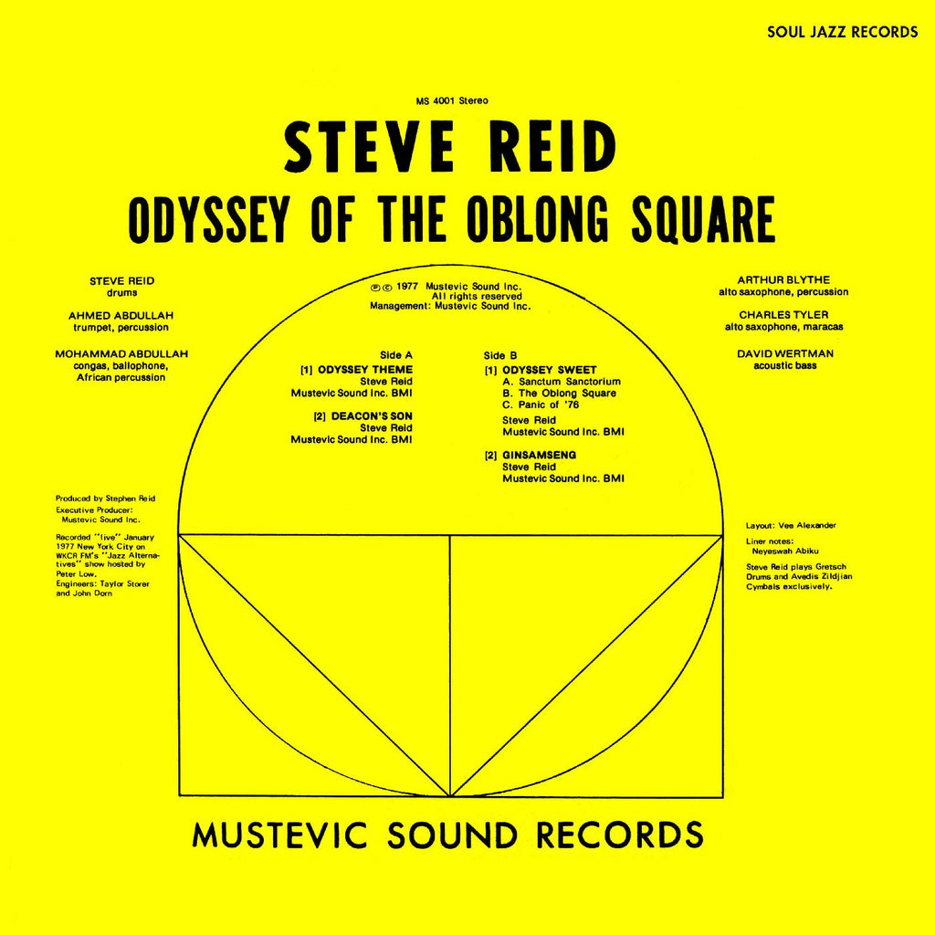 Steve Reid - Odyssey of the Oblong Square (GOLD CD) ((CD))