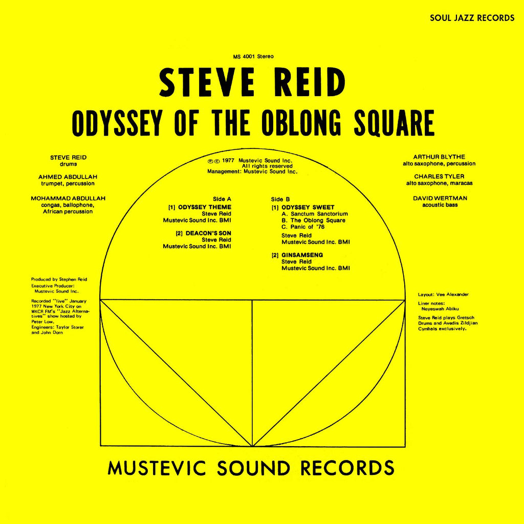 Steve Reid - Odyssey of the Oblong Square (GOLD VINYL) ((Vinyl))