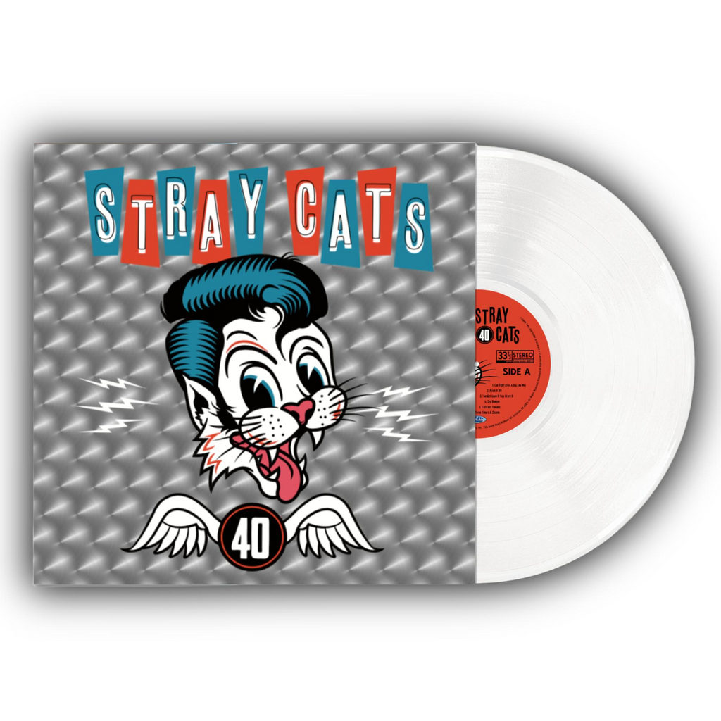 Stray Cats - 40 (Colored Vinyl, White, Reissue) ((Vinyl))