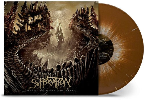 Suffocation - Hymns From The Apocrypha - Brown & White Splatter ((Vinyl))