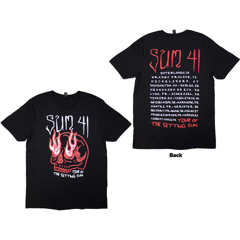 Sum 41 - Tour '24 Skull (()) Black