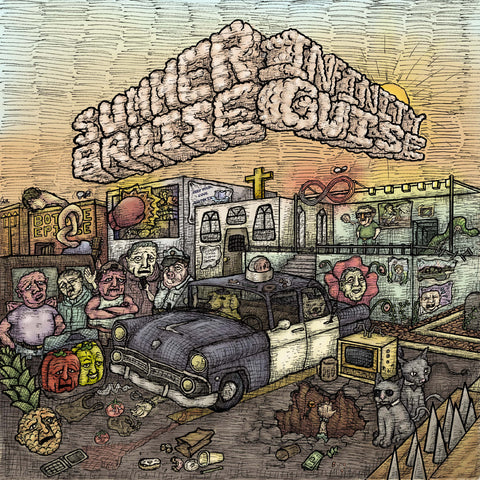 Summerbruise - Infinity Guise (Clear W/ Orange & Red Swirl Vinyl) ((Vinyl))