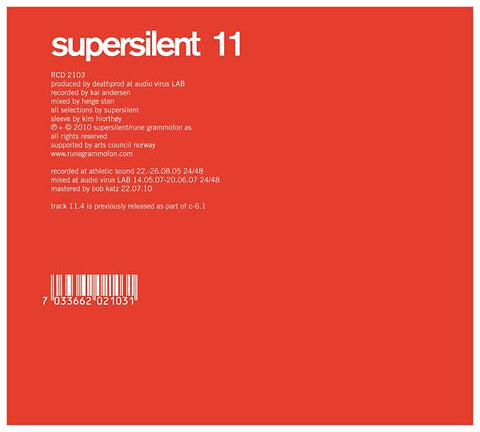 SUPERSILENT - 11 ((CD))