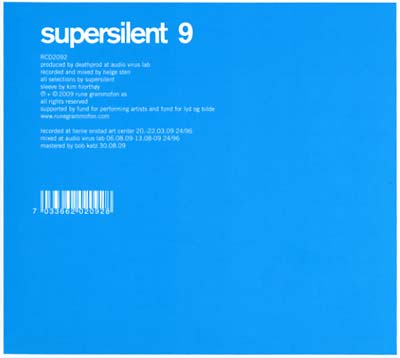 SUPERSILENT - 9 ((CD))