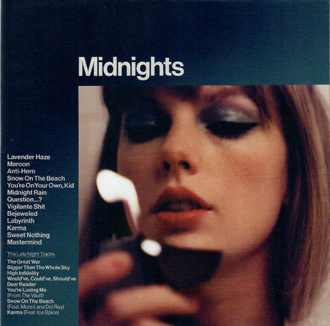 Taylor Swift - Midnights (The Late Night Edition) [Explicit Content] (Indie Exclusive, Poster) ((CD))