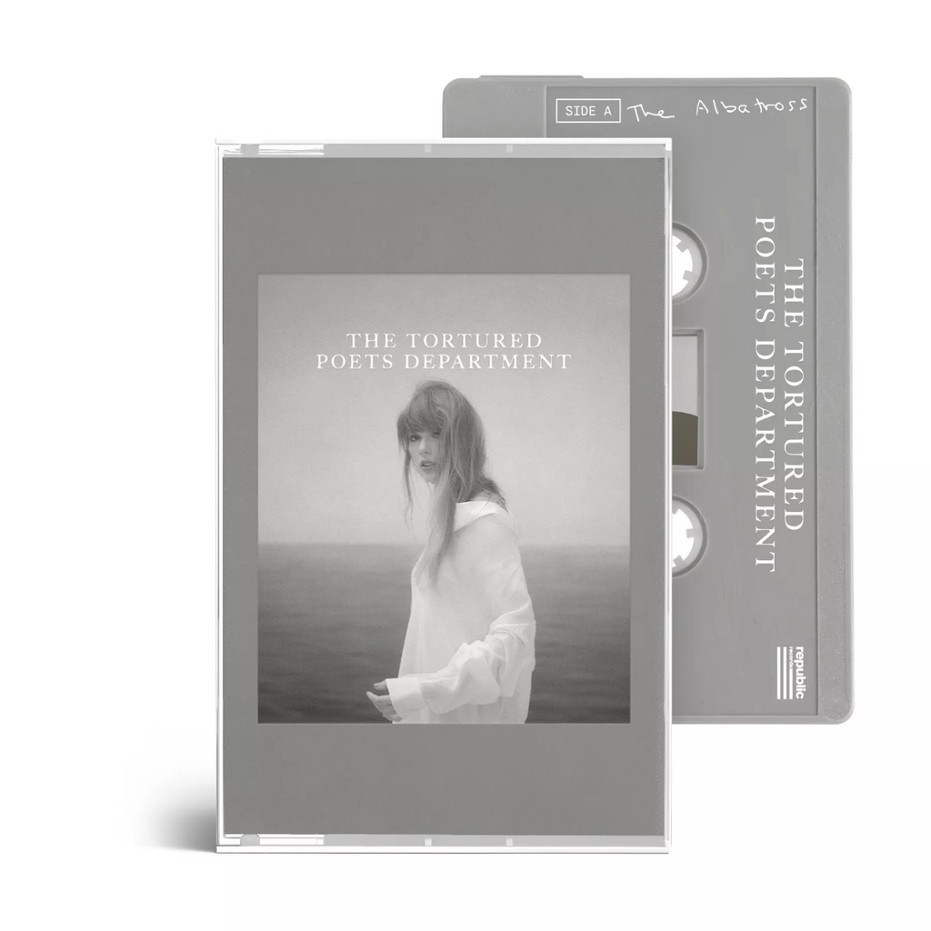 Taylor Swift - THE TORTURED POETS DEPARTMENT (THE ALBATROSS COVER) (GRAY JEWEL CASE) (CASSETTE) ((Cassette))