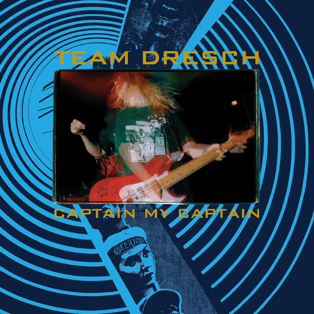 Team Dresch - Captain My Captain [Bass Guitar Red Vinyl] ((Vinyl))