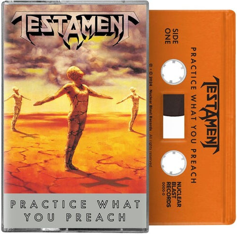 Testament - Practice What You Preach (Orange Cassette) ((Cassette))