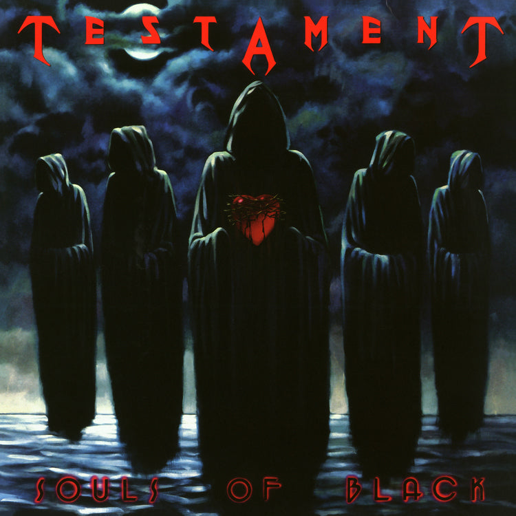 Testament - Souls Of Black (1LP Sleeve) [Red Black Splatter] ((Vinyl))