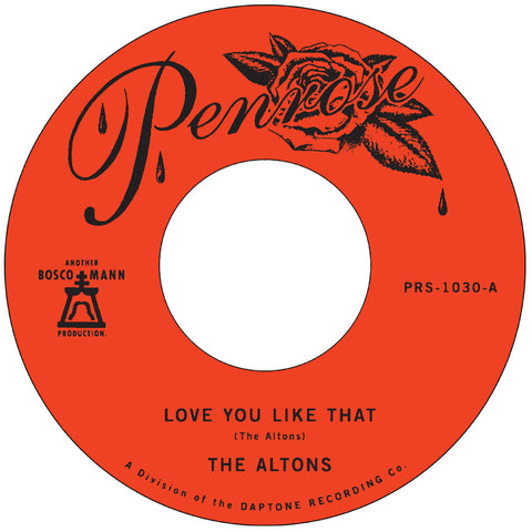 The Altons - Love You Like That B/W I Try I Try ((Vinyl))