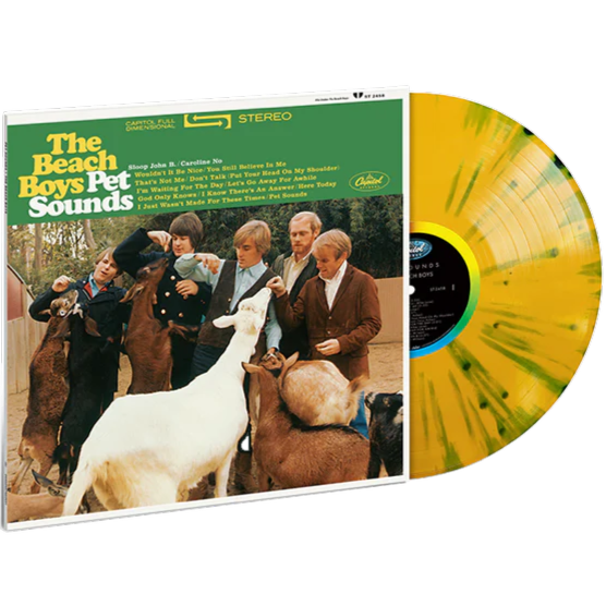 The Beach Boys - Pet Sounds (Limited Edition, Yellow & Green Splatter Colored Vinyl) ((Vinyl))