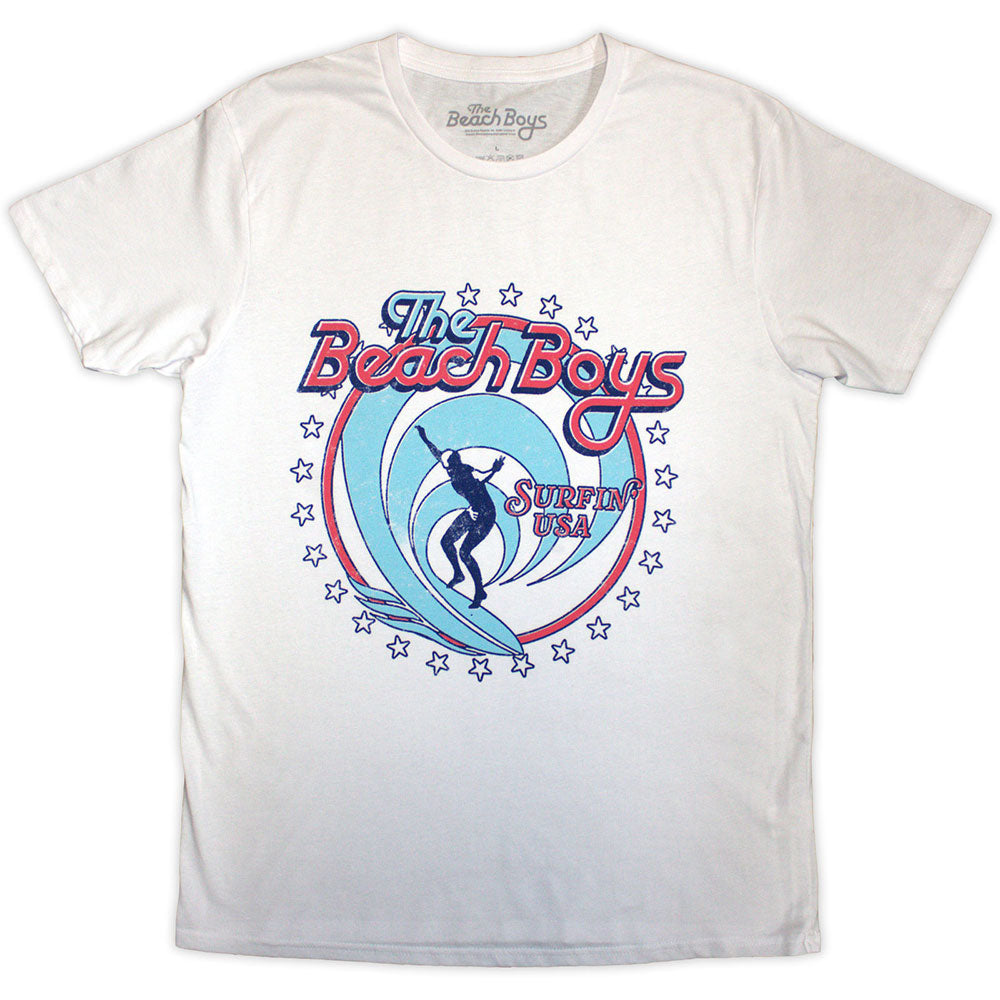 The Beach Boys - Surfin' USA Circle (()) White