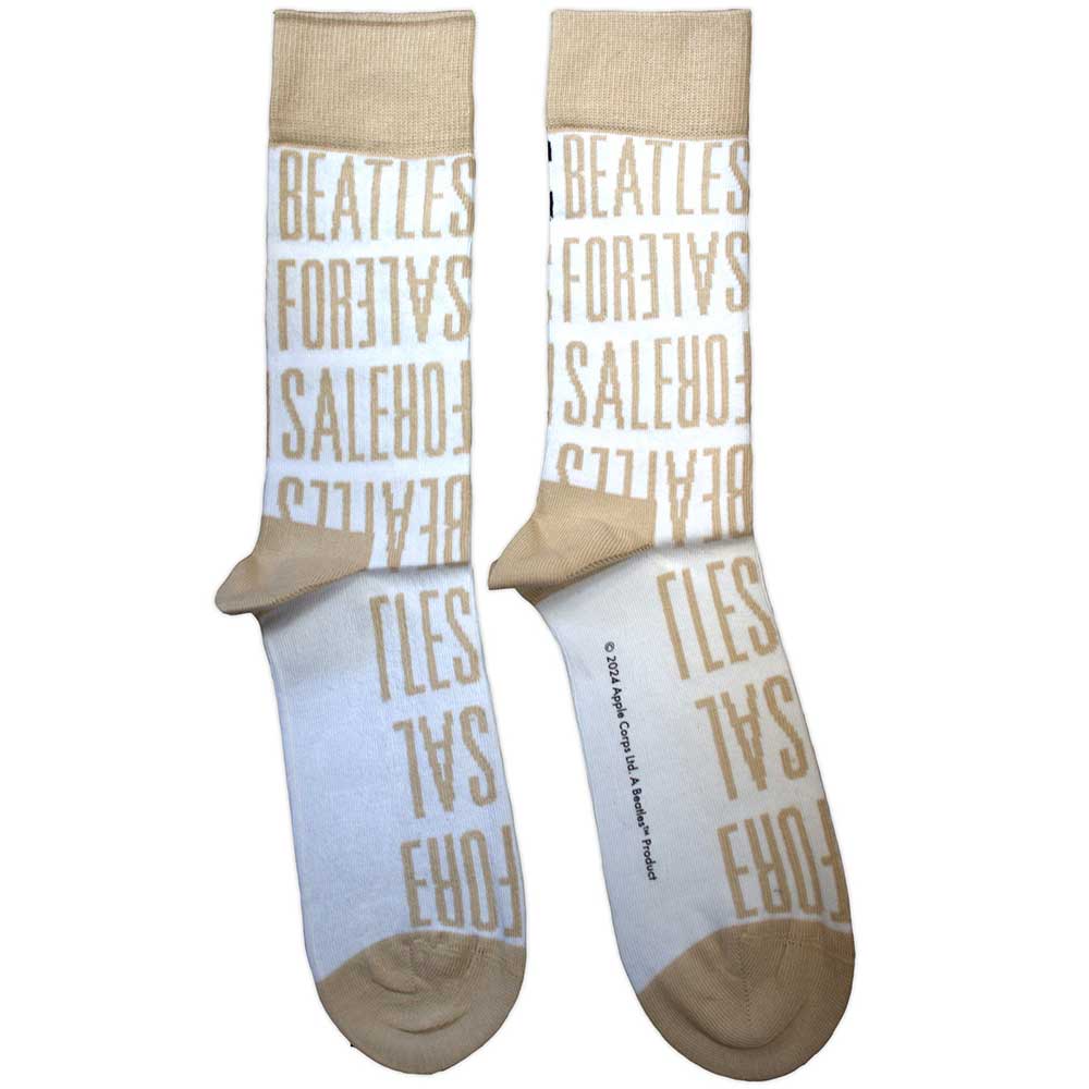 The Beatles - For Sale Text Repeat (()) White