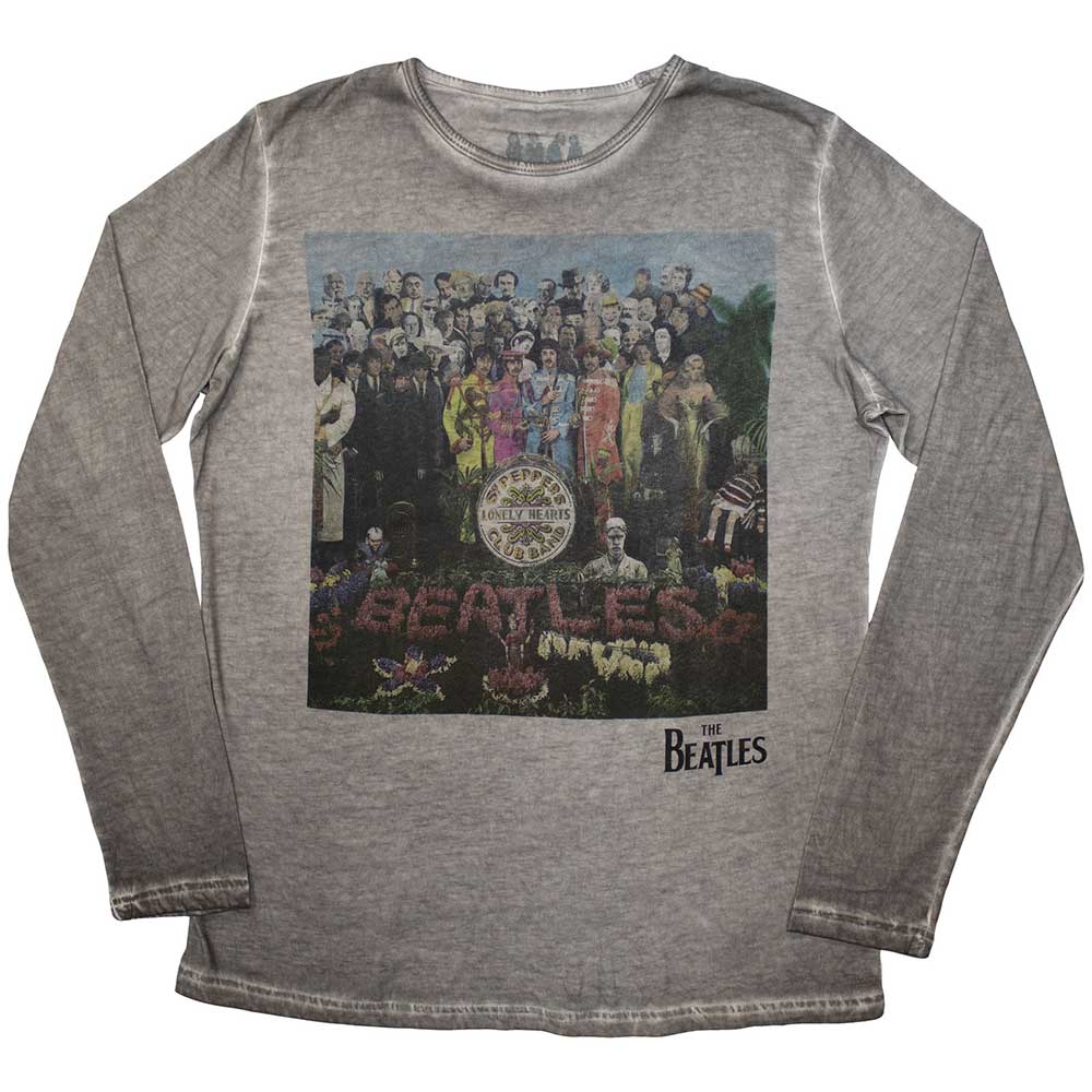 The Beatles - Sgt Pepper Stone Wash (()) Grey