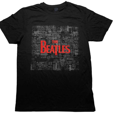 The Beatles - Tickets & Logo (()) Black
