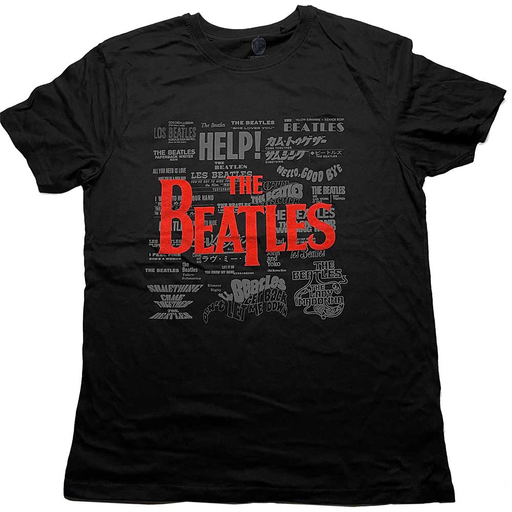 The Beatles - Titles & Logos (()) Black