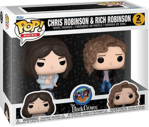 The Black Crowes - Funko Pop! Rocks: The Black Crowes - Chris Robinson & Rich Robinson, 2-Pack (Vinyl Figure, 2 Pack) ((Action Figure))