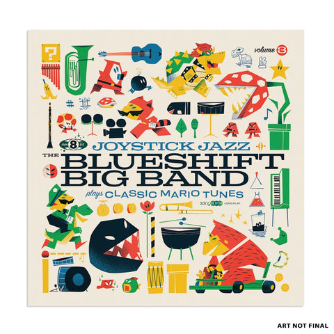 The Blueshift Big Band - Joystick Jazz: The Blueshift Big Band Plays Classic Mario Tunes (Vol. 3) ((Vinyl))