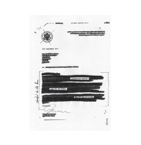 THE CLANDESTINE QUARTET - One for the Fossa, Two for the Wolverine ((Vinyl))